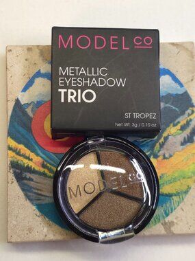 ModelCo Metallic Eyeshadow Trio - St Tropez